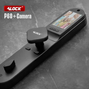دستگیره چشمی دار و قفل اثر انگشتی دیجیتال ALOCK مدل P60+ Camera B