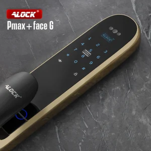 دستگیره تشخیص چهره و قفل اثر انگشتی دیجیتال ALOCK مدل Pmax Face Gold