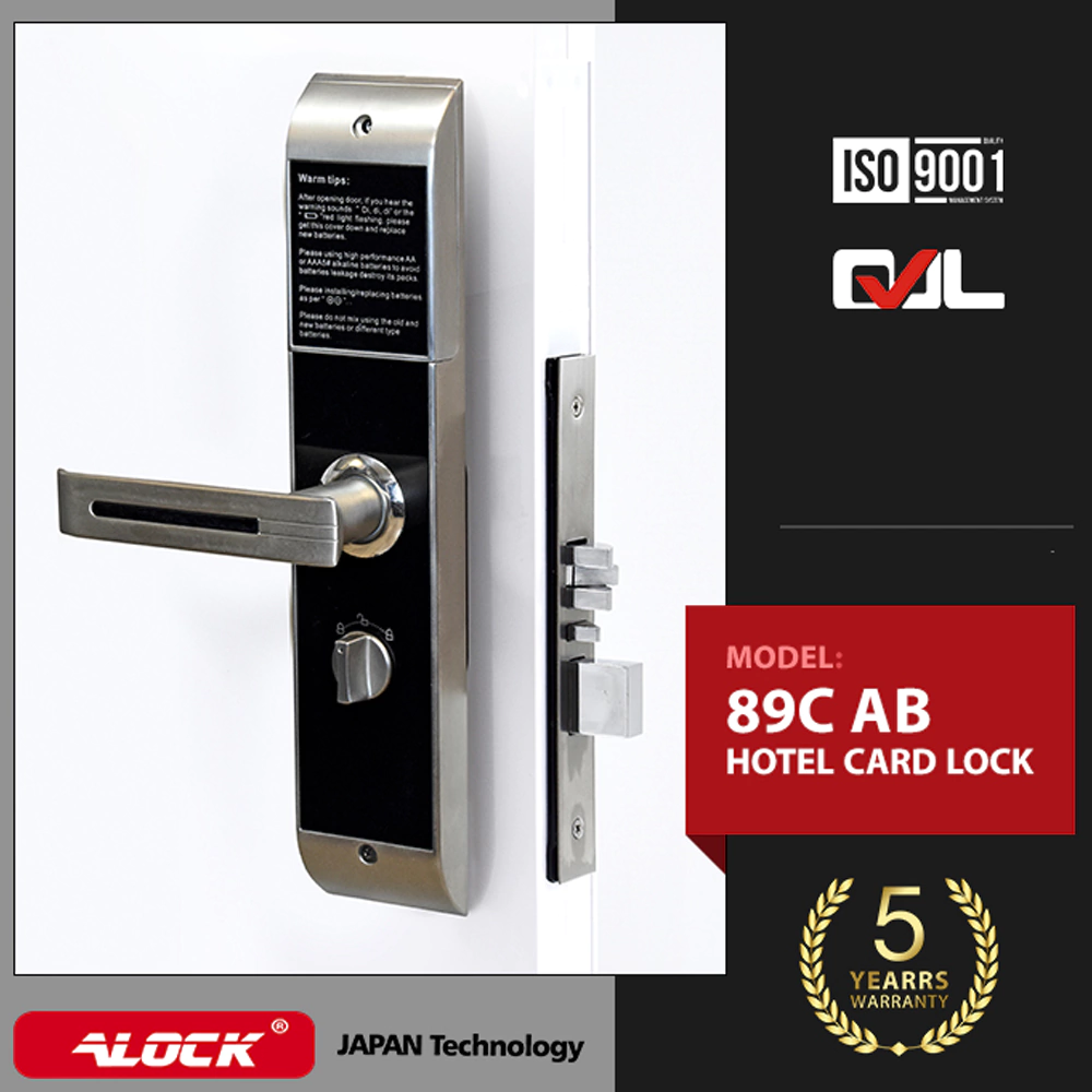 دستگیره کارتی هتلی ALOCK مدل (آفلاین) 89C AB