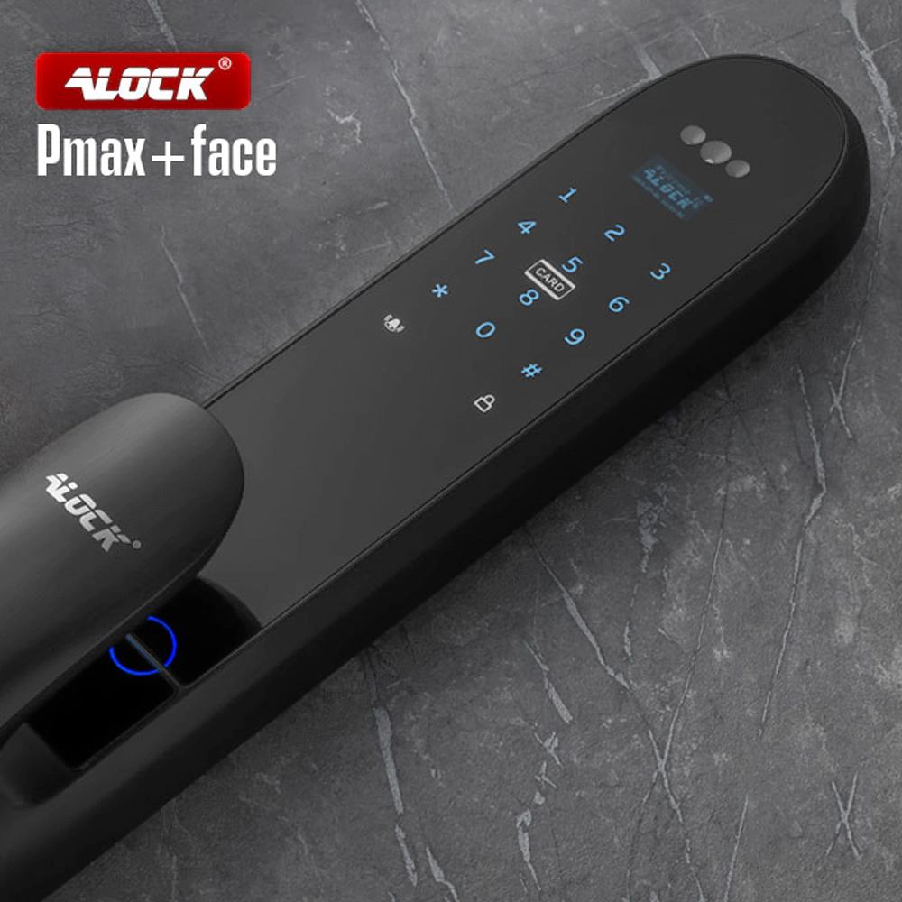 دستگیره تشخیص چهره و قفل اثر انگشتی دیجیتال ALOCK مدل Pmax Face
