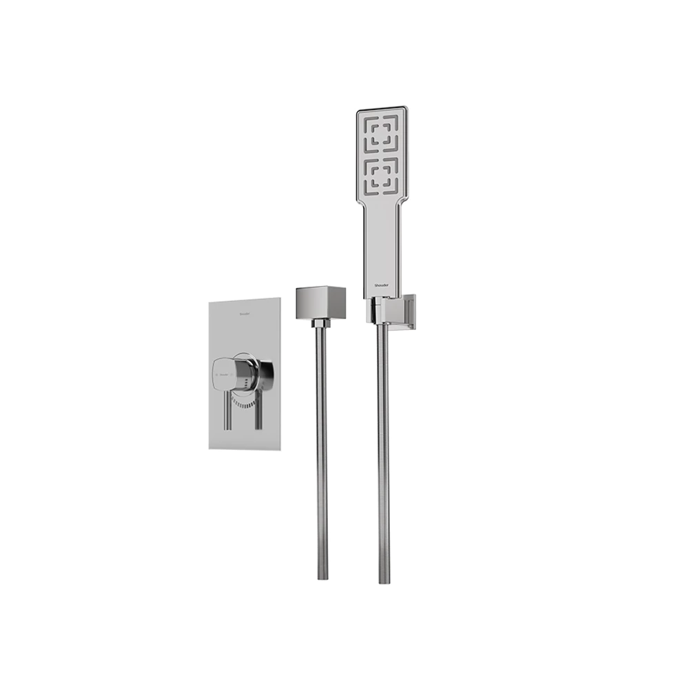 شیر حمام توکار شودر Shouder مدل رومر BRASS - تیپ دو
