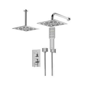 شیر حمام توکار شودر Shouder مدل رومر BRASS - تیپ سه
