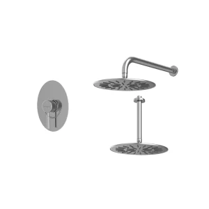 شیر حمام توکار شودر Shouder مدل روگن BRASS - تیپ یک