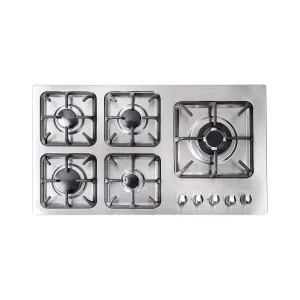 اجاق گاز استیل درسا مدل دلوان DG2203-5R-عکس1