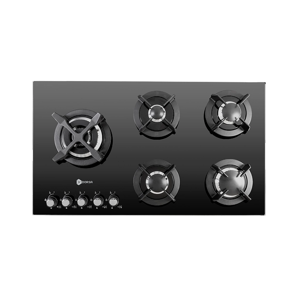 اجاق گاز شیشه ای درسا مدل DG2110-5L-عکس1