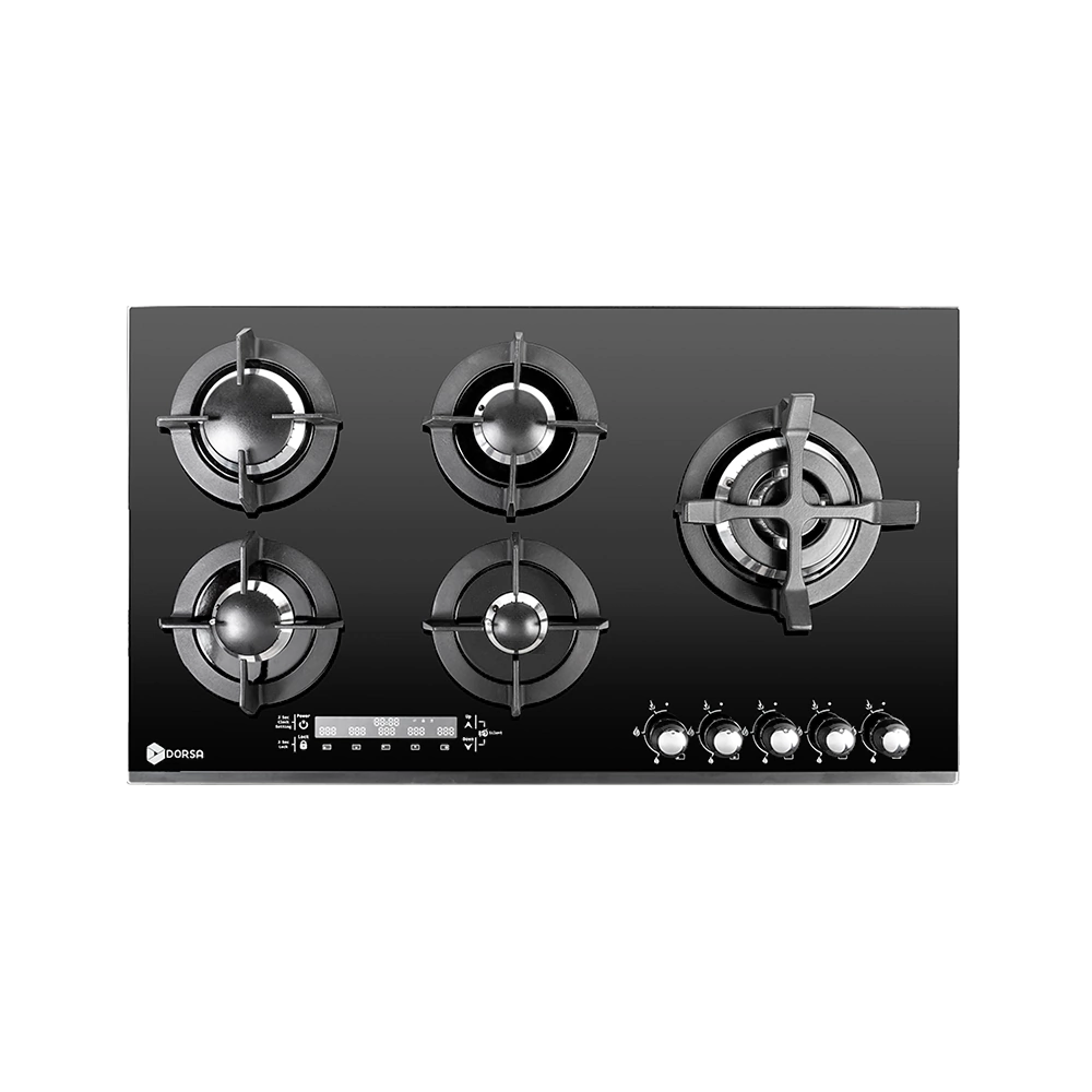 اجاق گاز شیشه ای درسا مدل DG2113-5R-عکس1