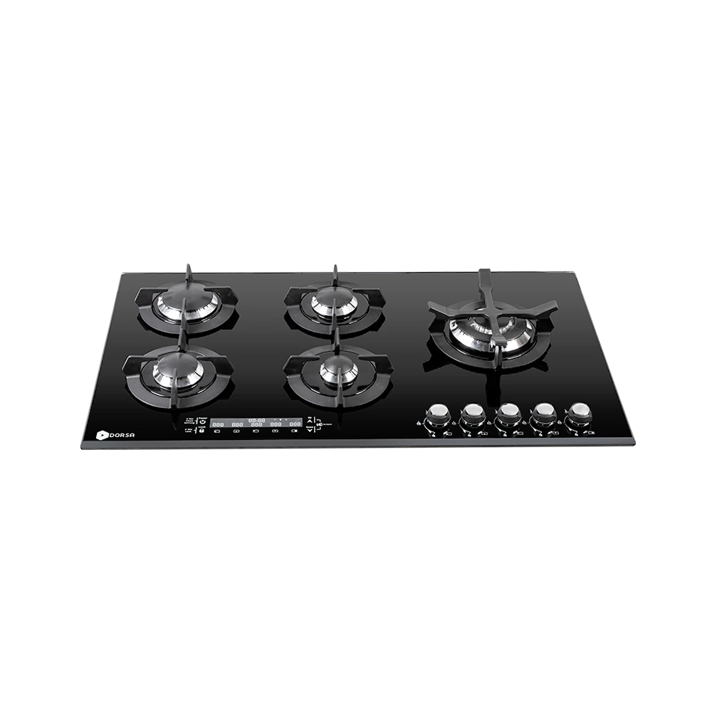 اجاق گاز شیشه ای درسا مدل DG2113-5R-عکس2