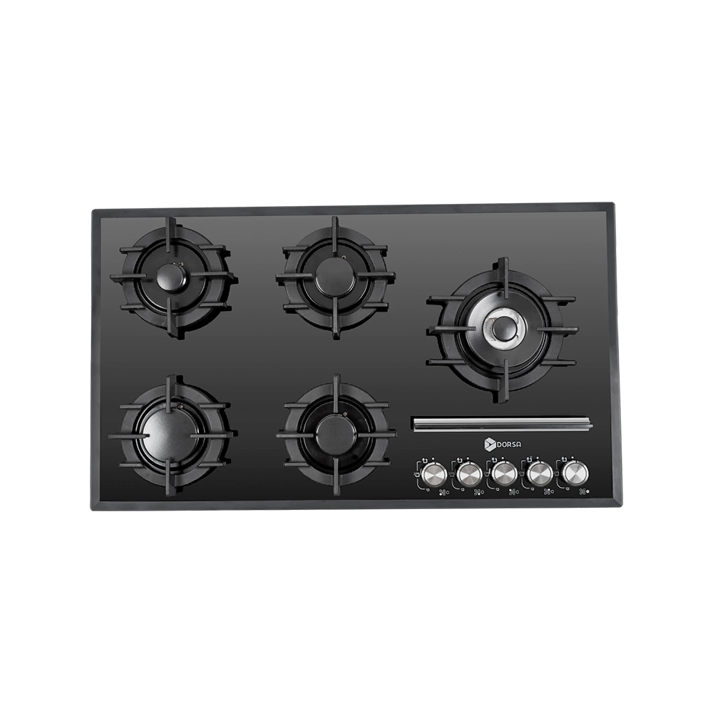 اجاق گاز شیشه ای درسا مدل DG2116-5R-عکس1