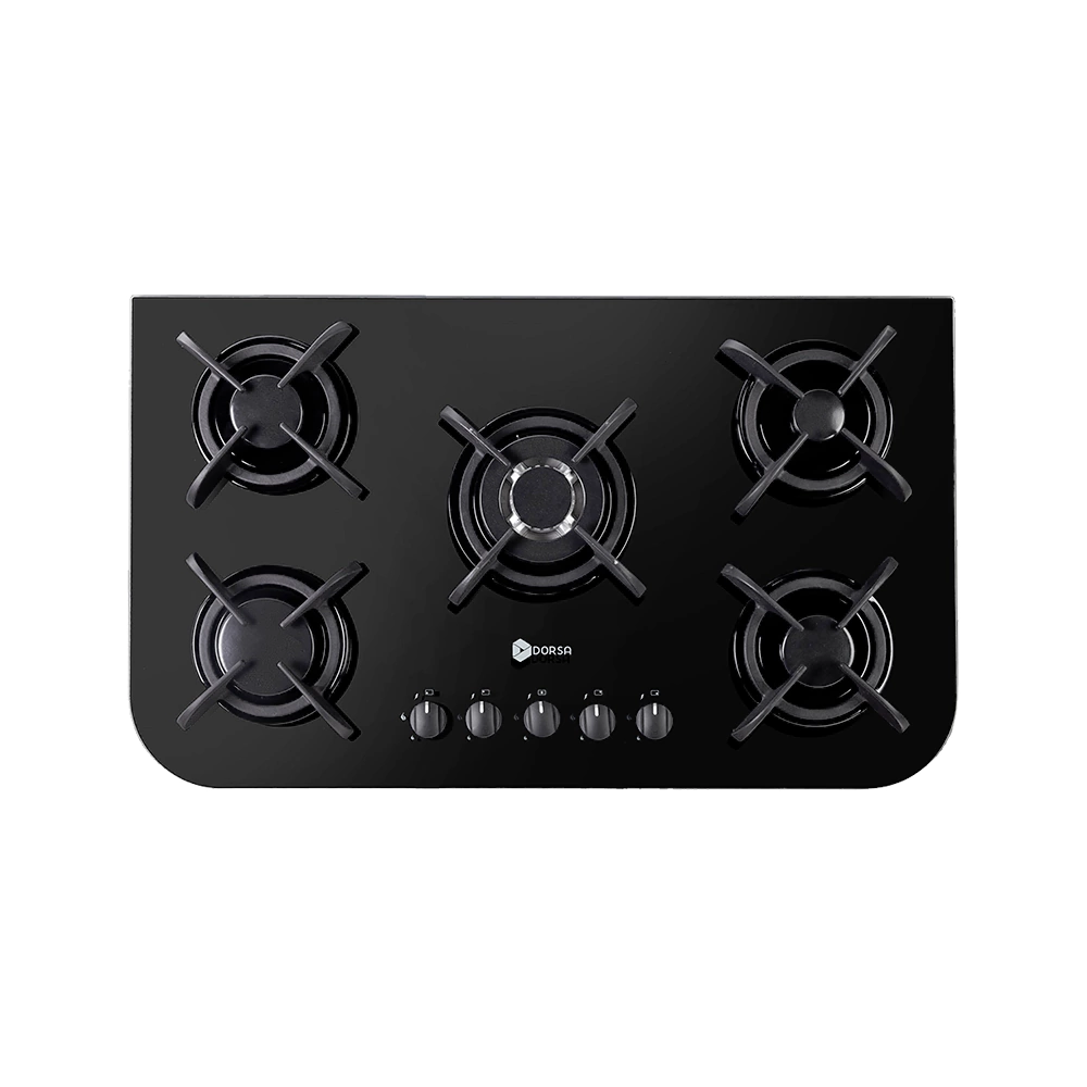 اجاق گاز شیشه ای درسا مدل ثمین DG2108-5M-عکس1